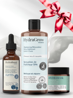 12- Pack Hydracroissance - Shampoing + serum Antichute + Masque